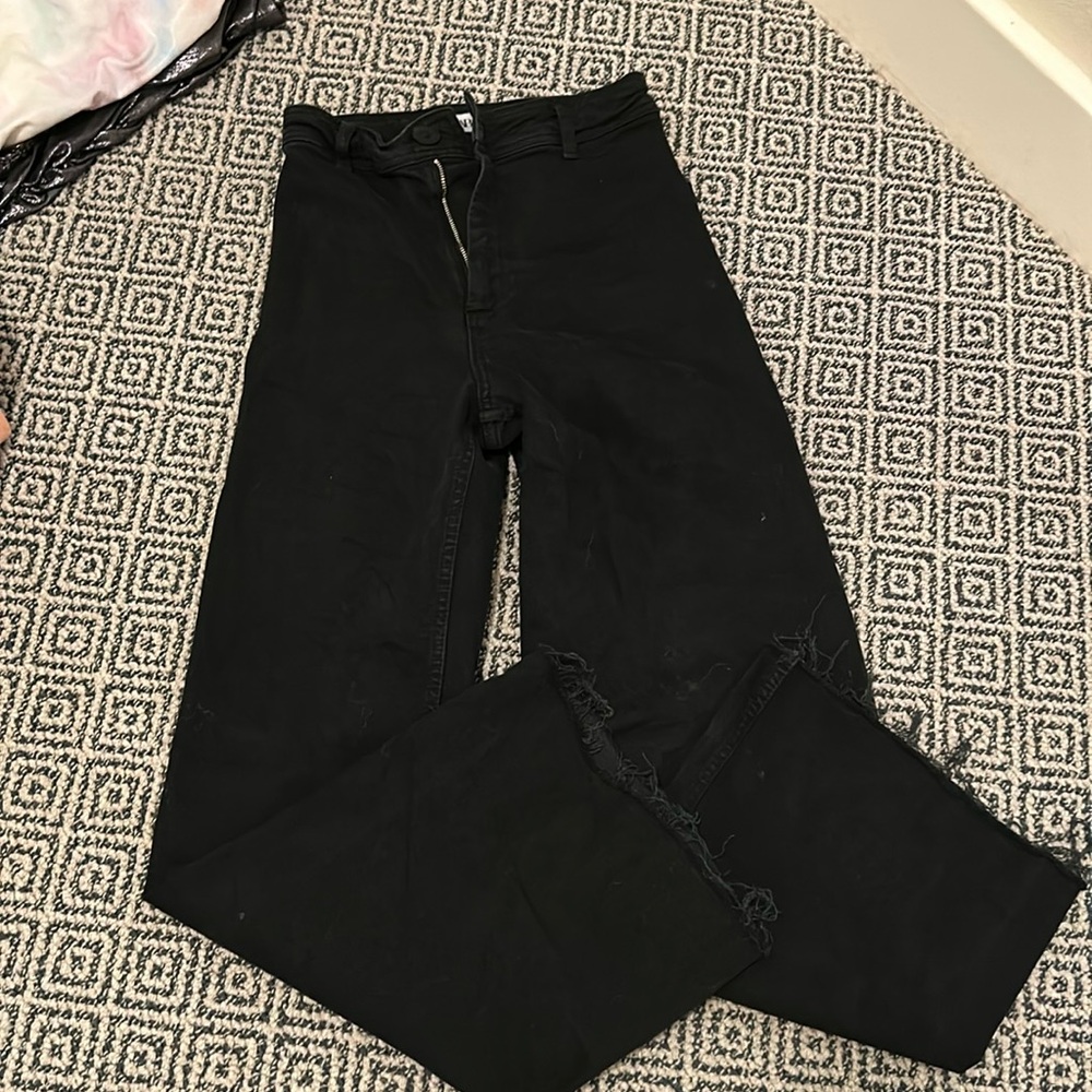 zara marine straight leg